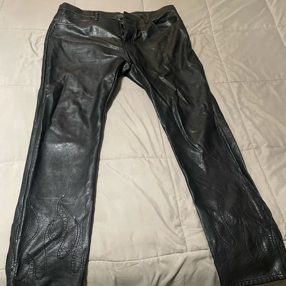 Leather pants